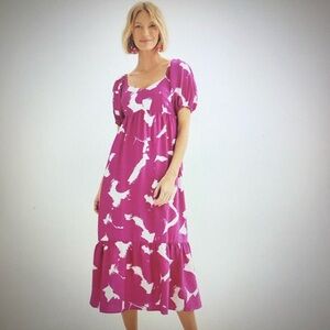 Women’s Nine West Babydoll Maxi Dress Size XS NWT